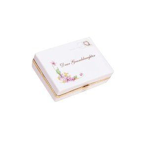Ardleigh Elliott "Dear Granddaughter" Porcelain Music Box 2005 Ltd Edn Numbered
